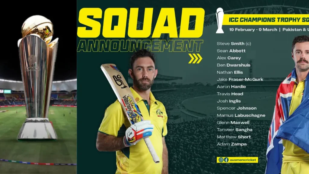 CT 2025 Australia Playing XI