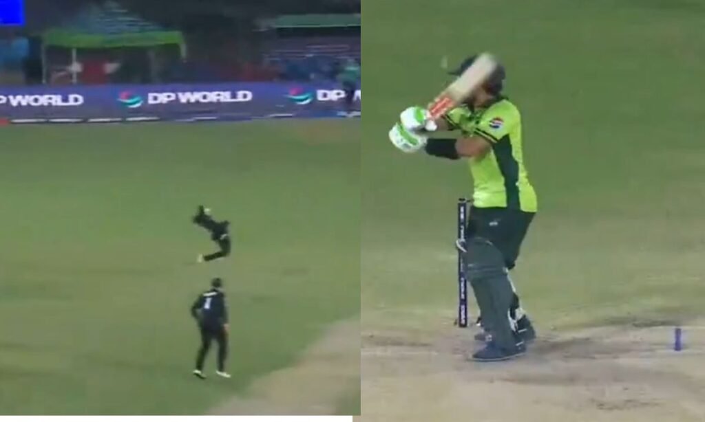Flying New Zealander Watch as Glenn Phillips take a one-handed blinder in PAK vs NZ Champions Trophy 2025