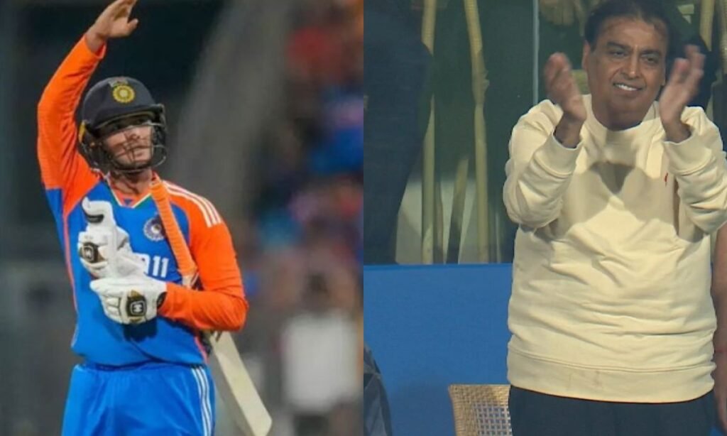 Watch Mukesh Ambani Gives Standing Ovation To Abhishek Sharma In IND vs ENG 5th T20I