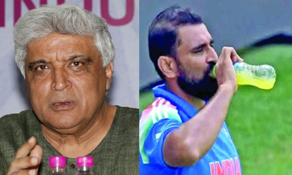 Champions Trophy Final Javed Akhtar Backs Mohammed Shami Amid Roza Drinking Water Controversy