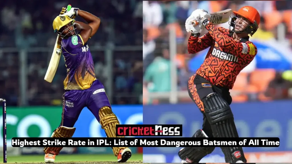 Highest Strike Rate in IPL