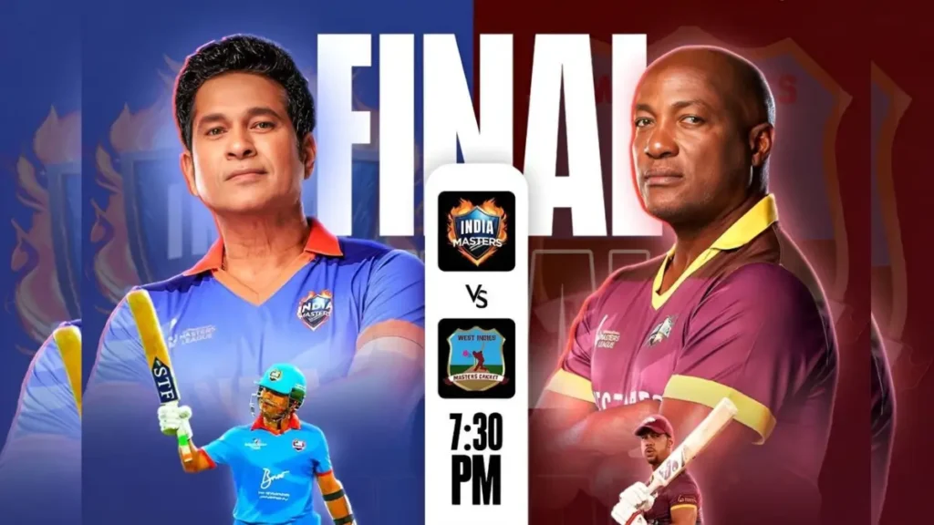 India Masters vs West Indies Masters