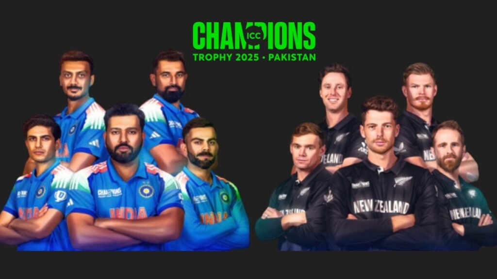 NZ vs IND Champions Trophy 2025 Live Streaming