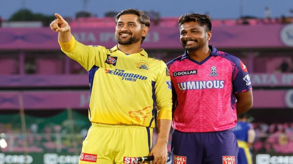 RR vs CSK Live Streaming IPL 2025