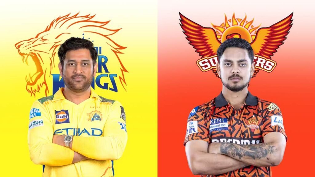 CSK vs SRH Live Streaming IPL 2025