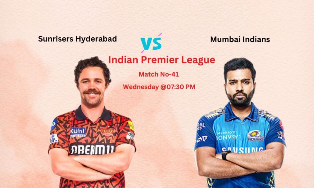 IPL 2025, SRH vs MI Dream11 Prediction Match 41 Pitch Report, Team News, Playing11, Fantasy Cricket Tips