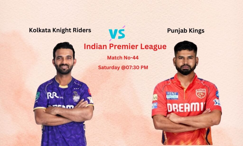 KKR vs PBKS Dream11 Prediction Indian Premier League Match No-44, Pitch Report, Team News, Playing11, Fantasy Team