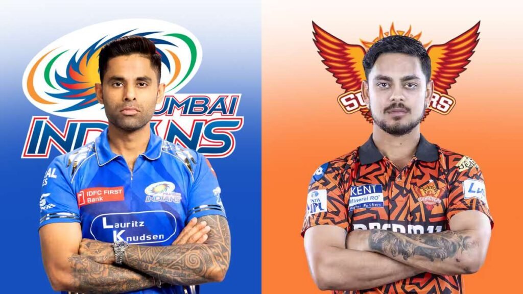 MI vs SRH Live Streaming IPL 2025