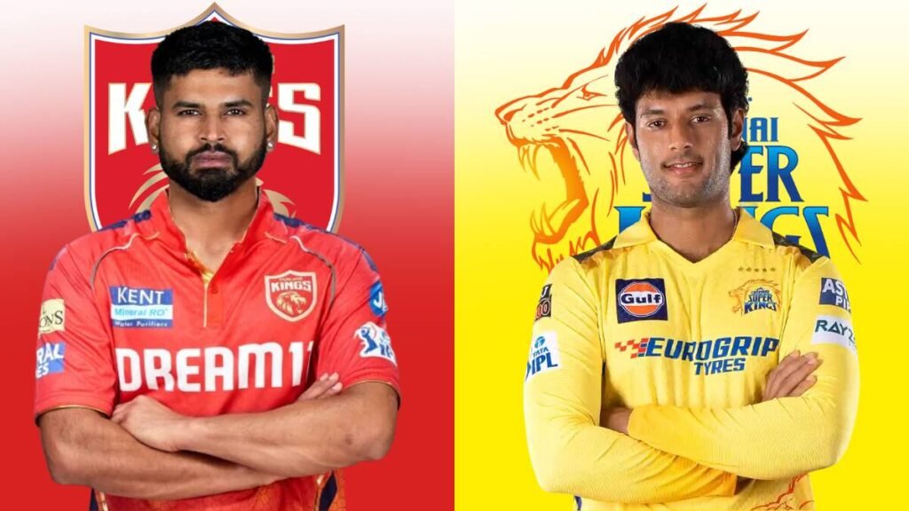PBKS vs CSK Live Streaming IPL 2025