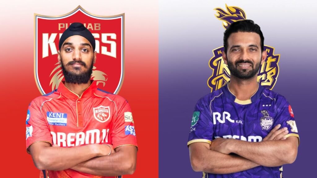 PBKS vs KKR Live Streaming IPL 2025