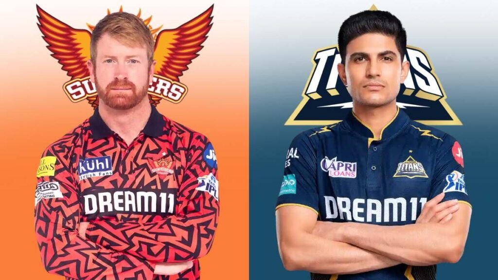 SRH vs GT Live Streaming IPL 2025