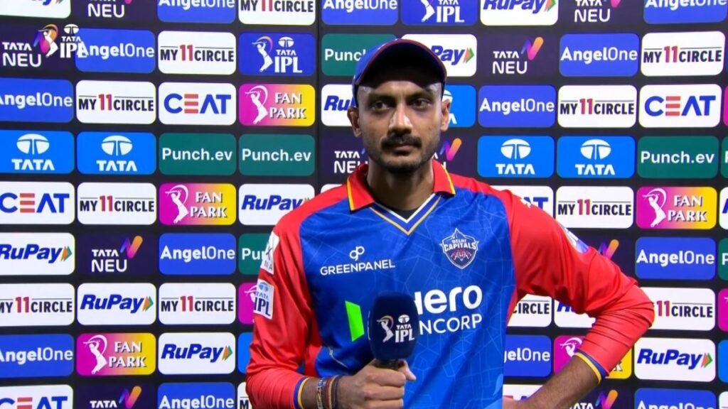 Axar Patel - DC vs KKR Toss