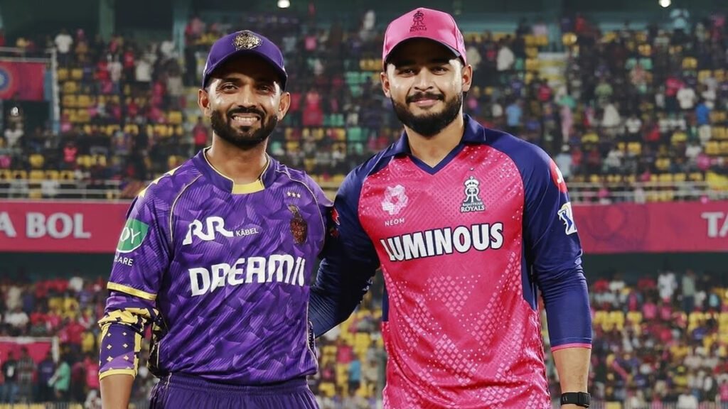 KKR vs RR, IPL 2025: Toss result and playing 11 for today’s match, impact subs