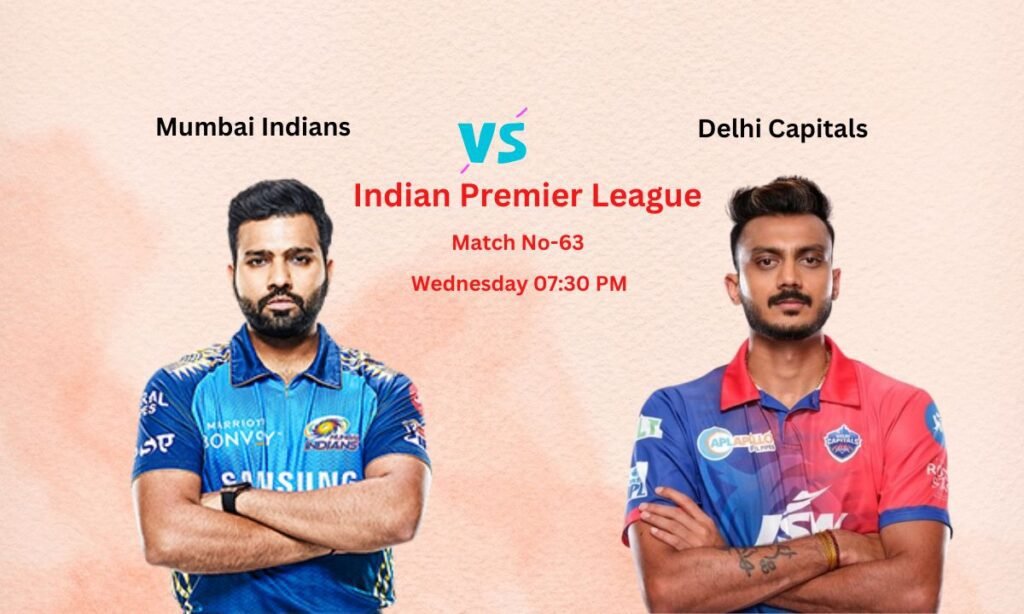 MI vs DC Dream11 Prediction Indian Premier League Match No-63, Pitch Report, Team News, Playing11, Fantasy Team