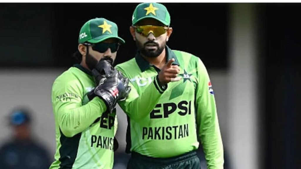 Babar Azam and Mohammad Rizwan