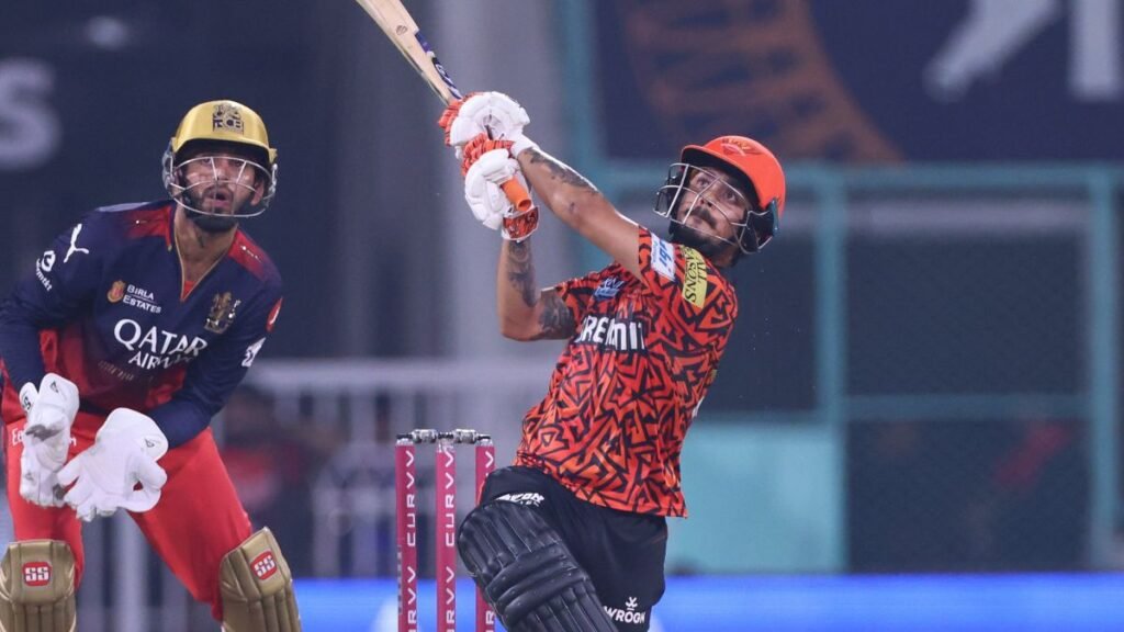 IPL 2025: RCB vs SRH
